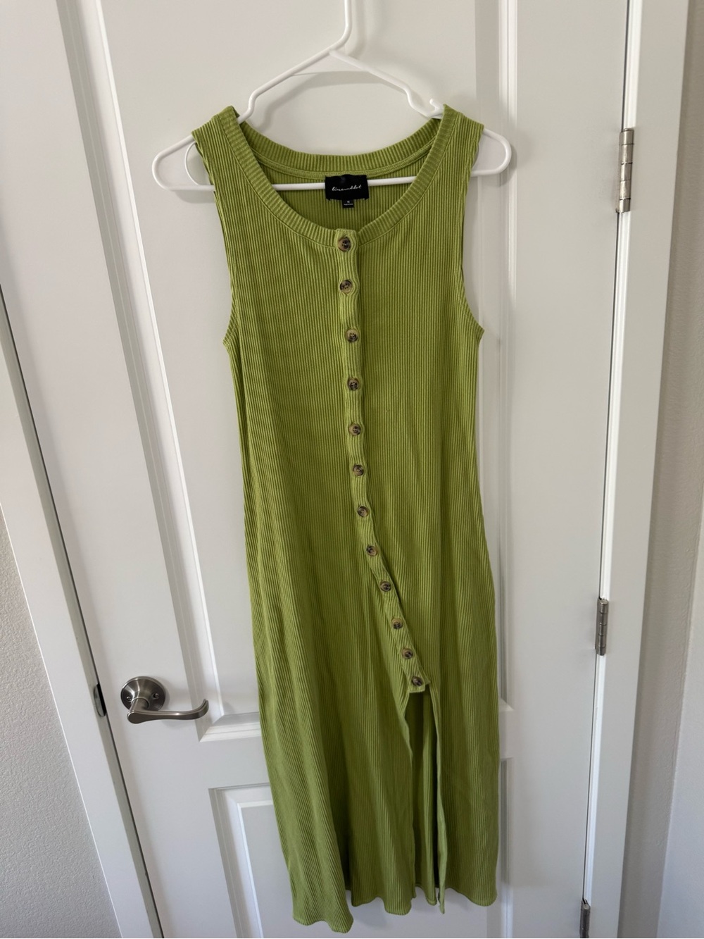 Line & Dot Rue Knit Button Front dress - Picture 4 of 5